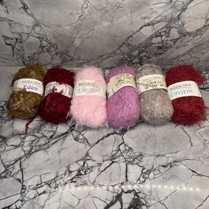 Moda Dea Yarn Lot Bundle Eden Dream 6 Skeins NEW